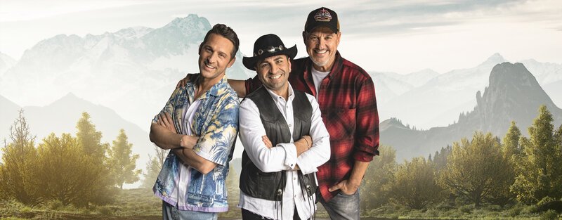 (v.l.n.r.) Alexander Kumptner; Ali Güngörmüs; Frank Rosin – Bild: Kabel Eins /​ Michael de Boer