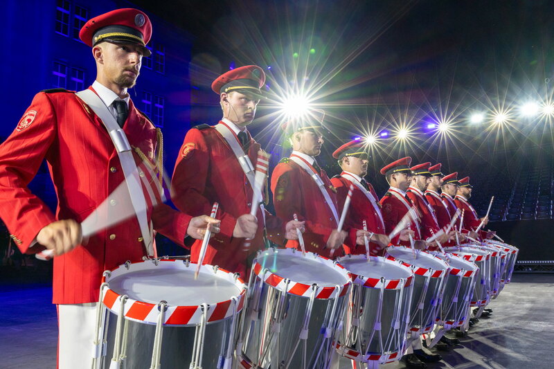 Basel Tattoo – The Swiss Armed Forces Central Band, Schweiz – Bild: SRF/​V-Media/​Patrick Straub