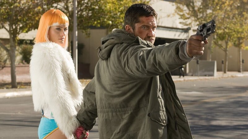 Kable (Gerard Butler) und Angie (Amber Valletta). – Bild: RTLZWEI