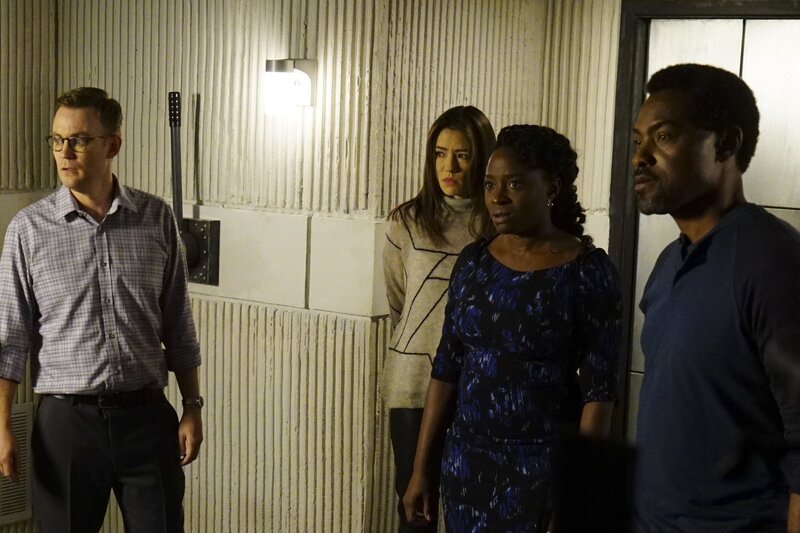 Werden Todd (Kevin Christy, l.), Meadow (Vedette Lim, 2.v.l.), Patty (Isara Victor, 2.v.r.) und Judah (Cyrus Farmer, r.) wirklich alle dazu gezwungen, an einem perfiden und tödlichen Psycho-Spiel teilzunehmen? – Bild: American Broadcasting Companies, Inc. /​ Richard Cartwright