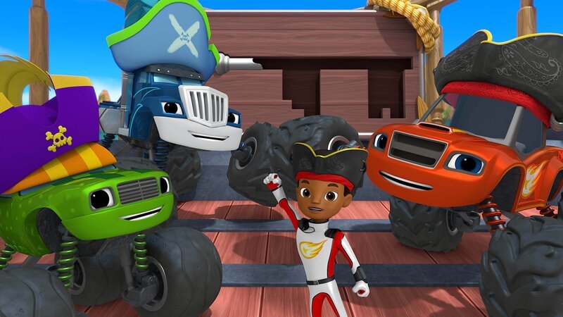 L-R: Pickle, Crusher, AJ, Blaze – Bild: Paramount