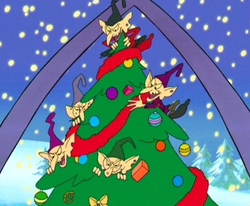 Die Trolle richten in der Werkstatt des Weihnachtsmanns ein Werk der Zerstörung an. – Bild: SUPER RTL