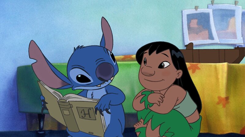 Stitch (l.), Lilo (r.) – Bild: DISNEY