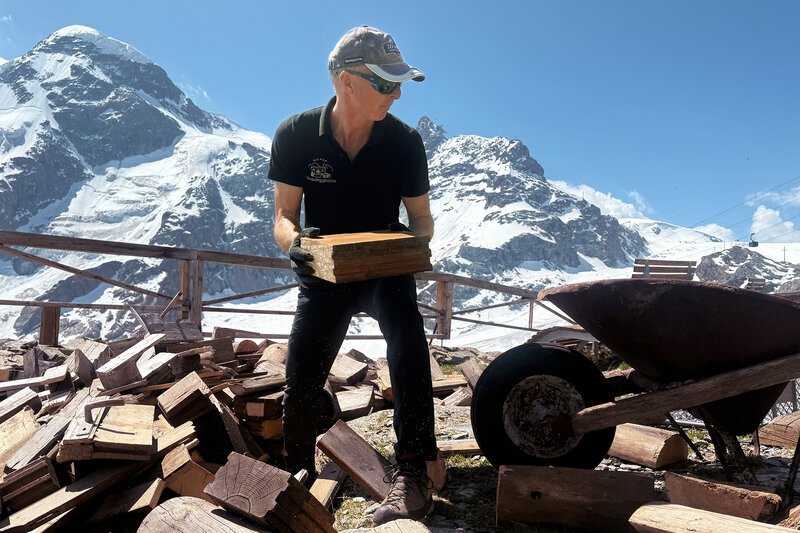 SRF bi de Lüt – Hüttengeschichten Staffel 14 Hüttenwart Felix Kessler SRF – Bild: SRF1