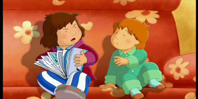 Laura und Tommy streiten darüber, wer von ihnen beiden Meeresforscher werden darf. – Bild: Mini Mini