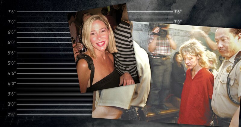 Mary Kay Letourneau bei einer Party – und auf dem Weg ins Gericht. – Bild: ZDF und Tobias Lenz, Autorenkombinat