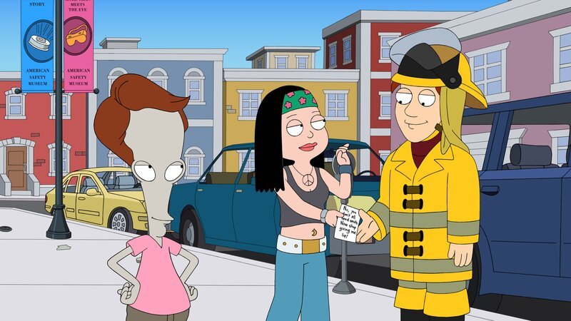 Roger (l.), Hayley (m.) – Bild: MEI2 /​ RTI S.p.A. Interactive Media /​ Mediamond S.p.a. /​ RTI spa /​ Gruppo Mediaset