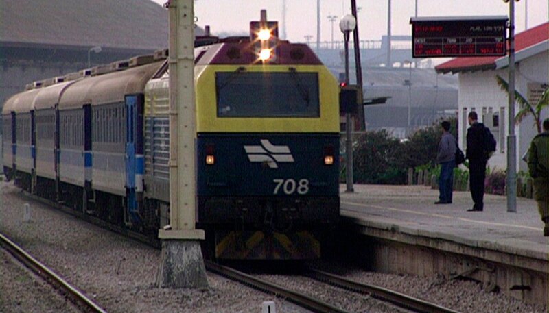 Bahnhof Haifa. – Bild: SWR