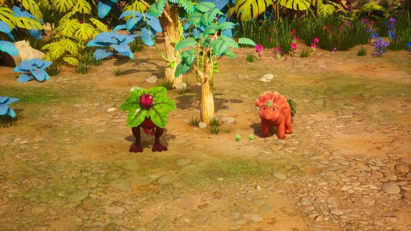 Es sieht nicht so aus, als hätte es beim Spiel der Rotrübensaurier gegen Team „Ginger“ einen Gewinner gegeben. – Bild: ZDF und Cheeky Little Media