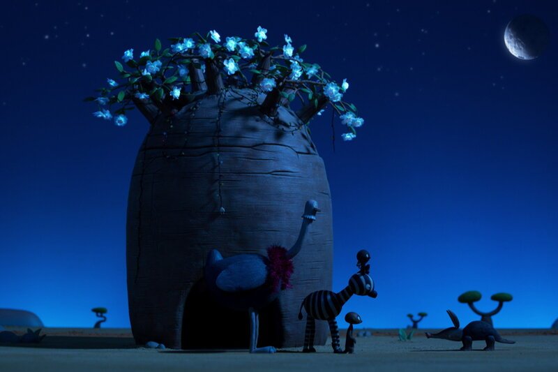 Guetnachtgschichtli - Dimitri - En Wunderbaum, Staffel 1, Folge 15, Der Baum leuchtet. – Bild: SF1 Guetnachtgschichtli - Dimitri - En Wunderbaum, Staffel 1, Folge 15, Der Baum leuchtet. – Bild: SF1