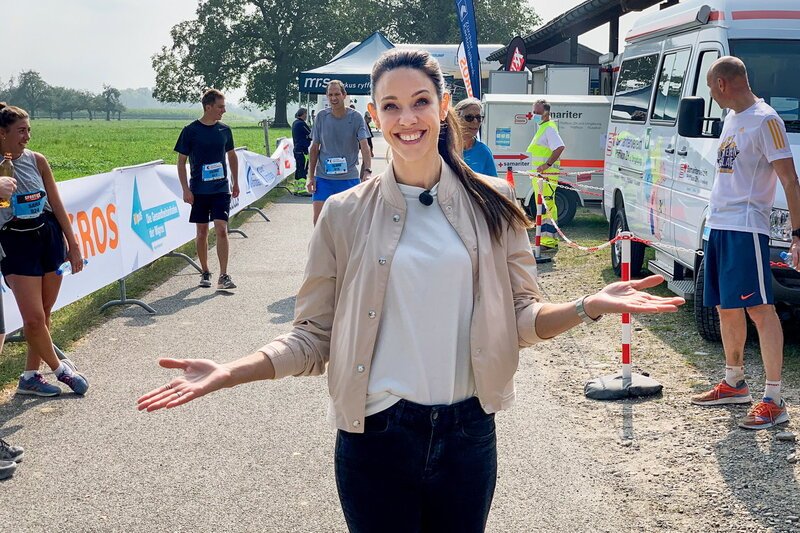 Jetzt oder nie. Kiki Maeder am Greifenseelauf. 2020 – Bild: SRF1
