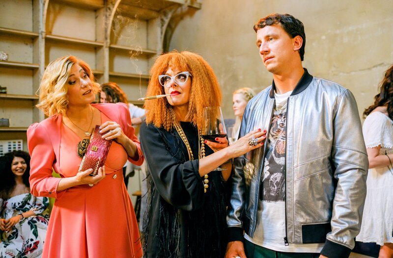 v.li.: Sonia Clementi (Ines Honsel), Okka Lamarr (Dorothee Hartinger), Leo (Laurence Rupp). – Bild: WDR/​ORF