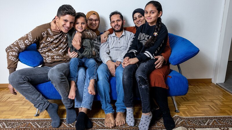 Familie Alchehab – Bild: GIAN VAITL ZUERICH SWITZERLAND /​ SRF/​Gian Vaitl