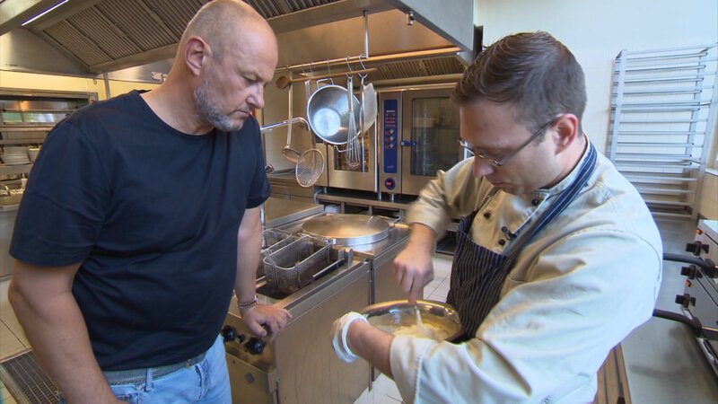 Frank Rosin (l.): Koch Bennet Kompsert (r.) – Bild: Kabel Eins