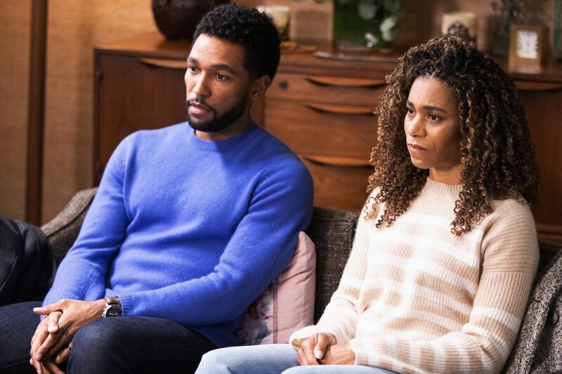 Grey’s Anatomy Staffel 19 Folge 13 Anthony Hill als Dr. Winston Ndugu, Kelly McCreary als Dr. Maggie Pierce – Bild: SRF/​ABC Studios