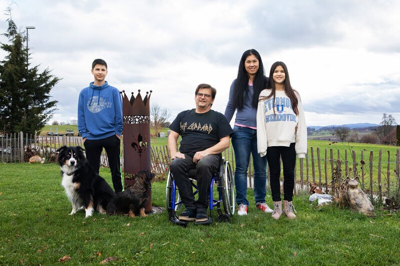 SRF bi de Lüt – Familiensache; Familie Wohlgensinger – Bild: SRF/​Miriam Kuenzli