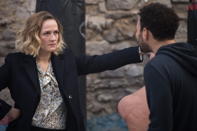 Aurélie Rochefort (Anouk Feral, l.); Mehdi (Ali Marhyar, r.) – Bild: Sat.1 emotions