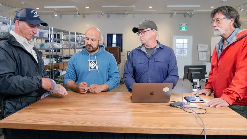 L-R: Gary Drayton, Jack Begley, Laird Niven und Rick Lagina. – Bild: A+E NETWORKS