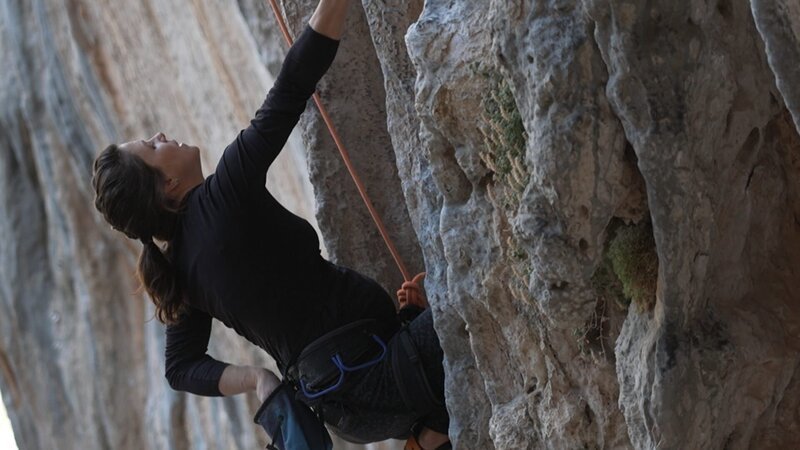 Nina Caprez, Profi-Kletterin. – Bild: ZDF und SRF, 3sat Nina Caprez, Profi-Kletterin. – Bild: ZDF und SRF, 3sat