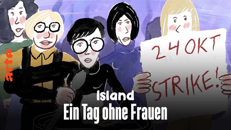 Island - Ein Tag ohne Frauen – Bild: arte