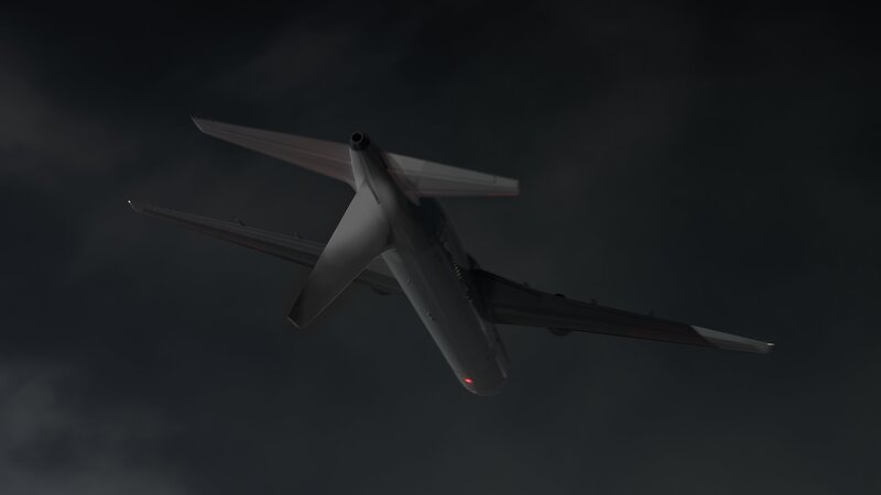 Lauda Air Flug 004 fällt in einen steilen Sturzflug und stürzt auf den Boden. – Bild: The National Geographic Channel