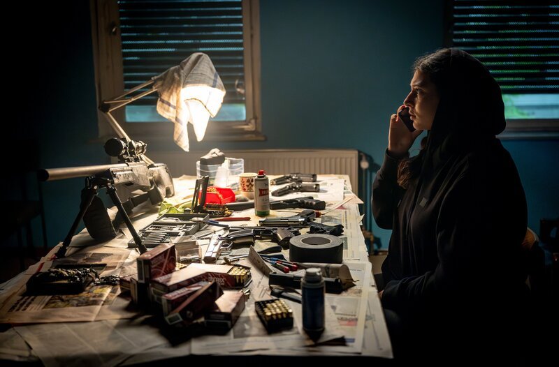 Layla Maliki (Manal Raga a Sabit) verfolgt einen grausamen Plan. – Bild: WDR/​Odeonfiction/​Martin Rottenkolber