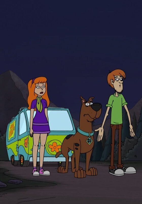 v.li.: Daphne Blake, Scooby-Doo, Shaggy Rogers – Bild: Warner Bros. Animation /​ Hanna-Barber