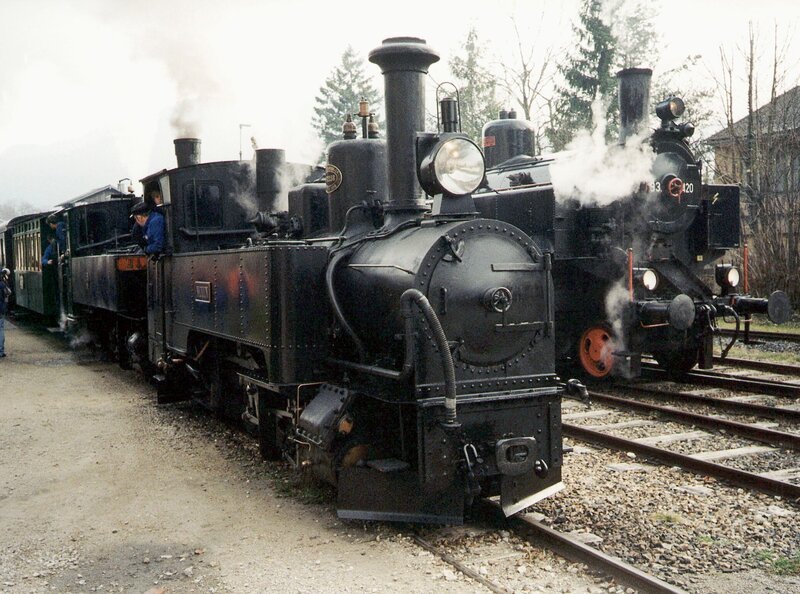 U1 und Mollu auf der Ybbstalbahn. – Bild: SWR