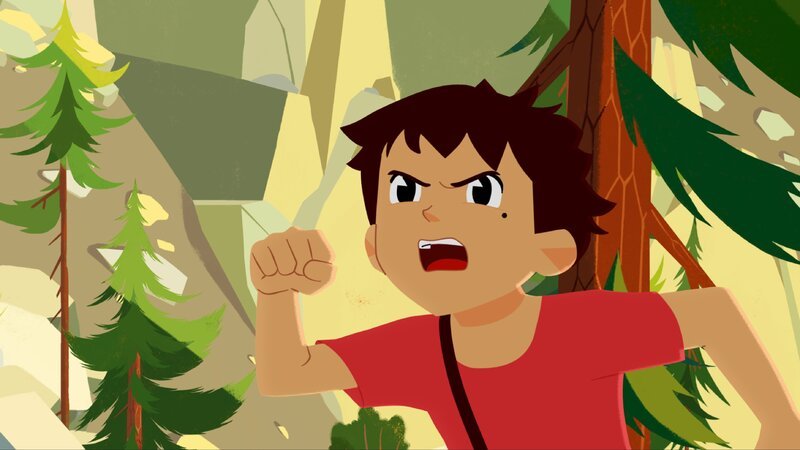 Sebastian läuft so schnell er kann, um Roberta zu helfen. – Bild: Gaumont Animation /​ PVP /​ ZDF /​ PVP Animation III Inc.