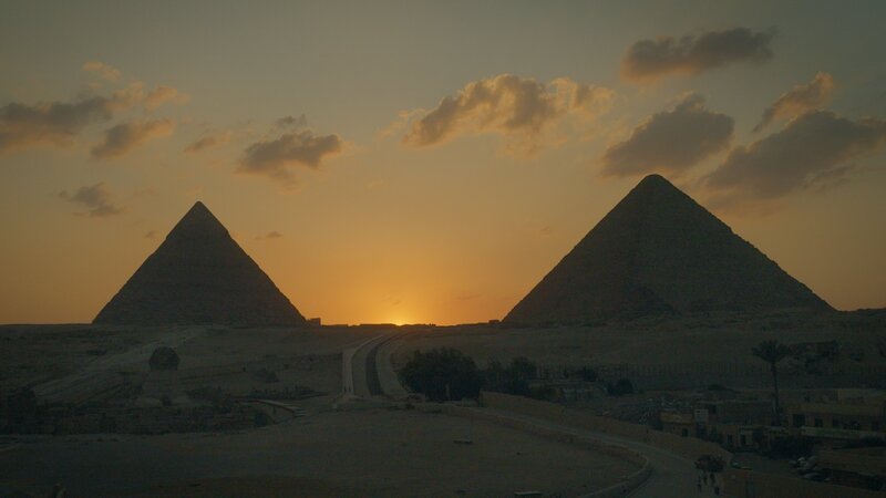 Experten bringen den Sphinx mit dem Sonnengott in Verbindung. – Bild: ZDF und Pernel Media