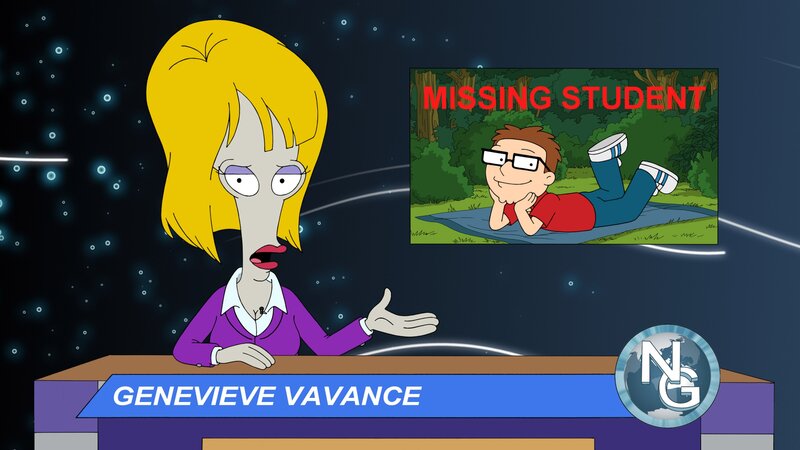 L-R: Roger als Genevieve Vavance, Steve – Bild: MEI2 /​ RTI S.p.A.