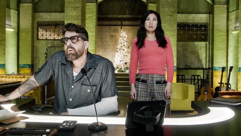 L-R: Adam Goldberg als Harry Keshegian, Liza Lapira als Melody „Mel“ Bayani – Bild: CBS /​ Episodic /​ CBS Broadcasting Inc.