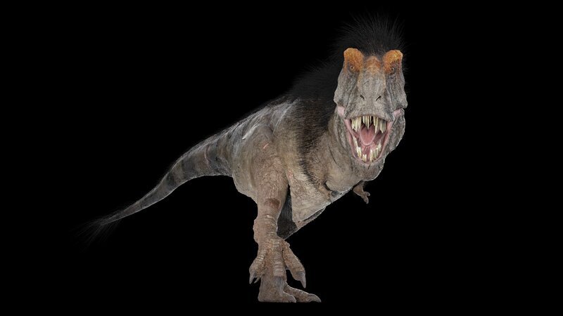 Rekonstruktion eines T-Rex – Bild: Geo Television / Talesmith Rekonstruktion eines T-Rex – Bild: Geo Television / Talesmith