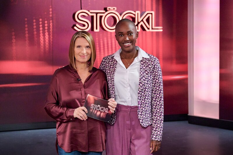 Barbara Stöckl, Sabrina Simader. – Bild: ORF/​Klaus Titzer