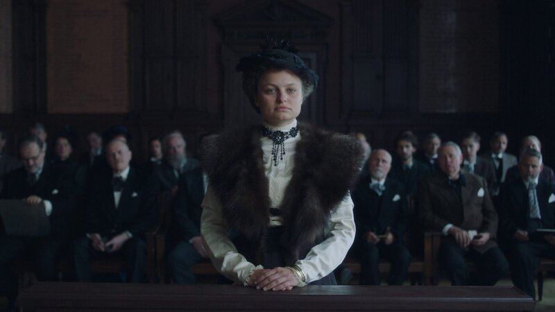 Marie Pokorny (Gina Christof) hatte als „erstes Mädchen“ eine Leitungsfunktion im Riehl-Bordell. – Bild: ORF/​Nikolaus Geyrhalter Filmproduktion/​Carolina Steinbrecher