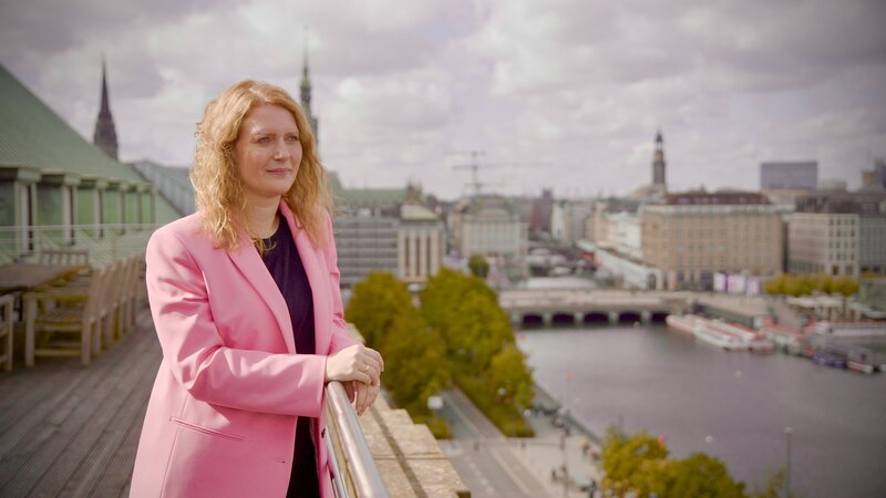 Silke Lehmköster, Managing Director Fleet, Hapag Lloyd. – Bild: David Rankenhohn /​ ZDF