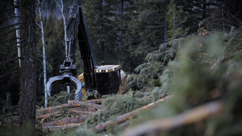 Collecting logs. – Bild: Warner Bros. Discovery