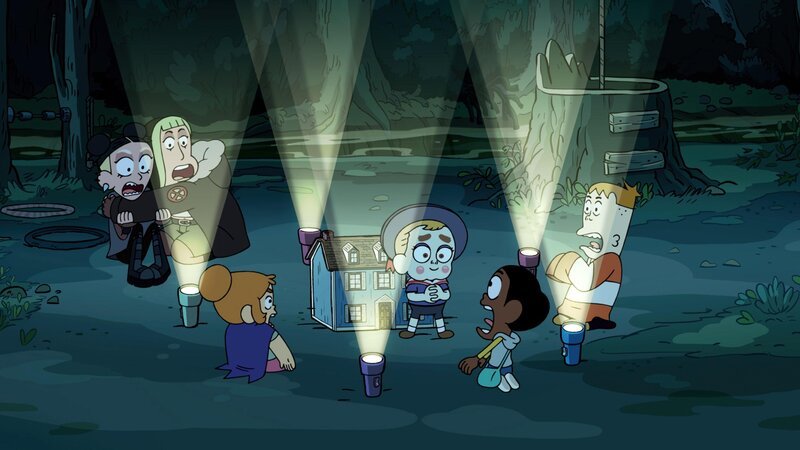 v.li.: Tabitha, Courtney, Kelsey, Dollhouse Boy, Craig, J.P. – Bild: MAX Hungary