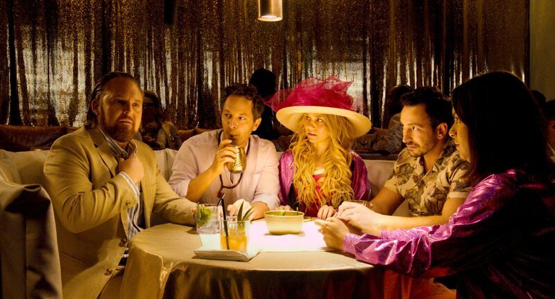 v.li.: Stefan (Axel Stein), Simon (Trystan Pütter), Ann (Teresa Rizos), Django (Arnel Taci), Gina (Taneshia Abt) – Bild: ORF/Pro7/Leonine v.li.: Stefan (Axel Stein), Simon (Trystan Pütter), Ann (Teresa Rizos), Django (Arnel Taci), Gina (Taneshia Abt) – Bild: ORF/Pro7/Leonine