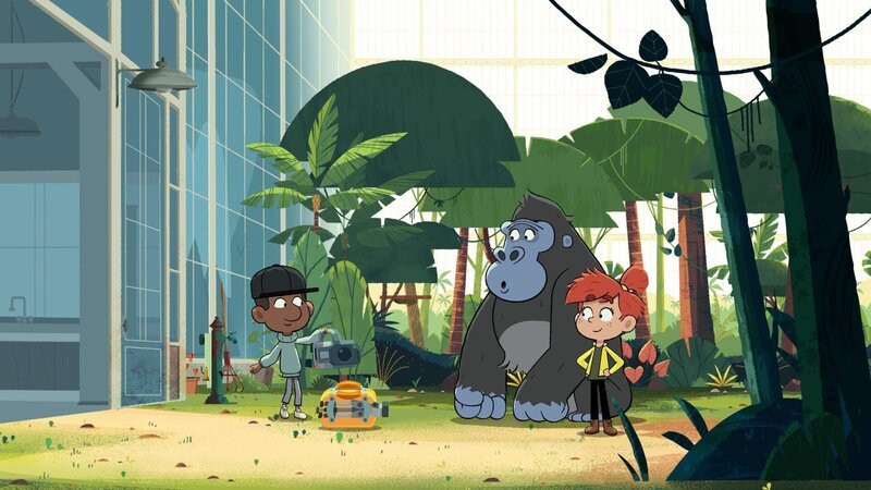 Um sein Tiervideo für die Fernsehsendung „Die fantastische Welt der Tiere“ zu drehen, hat sich Tommy die Profi-Kameraausrüstung seines Vaters geliehen. – Bild: Watch Next Media