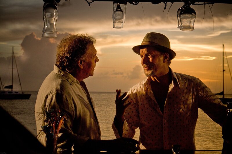 Christian Kohlund (Markus Winter), Jochen Horst (Niko van Hejn). – Bild: ORF 2