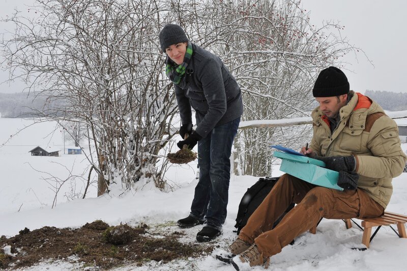 Xaver (Jan van Weyde, l.); Nils (Florian Stadler, r.) – Bild: Ann Paur