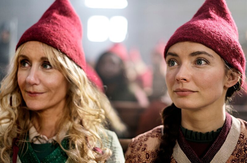 uva (Anette Støvelbæk) und Nille (Neel Rønholt) – Bild: MDR/​Agnete Schlichtkrull/​TV 2