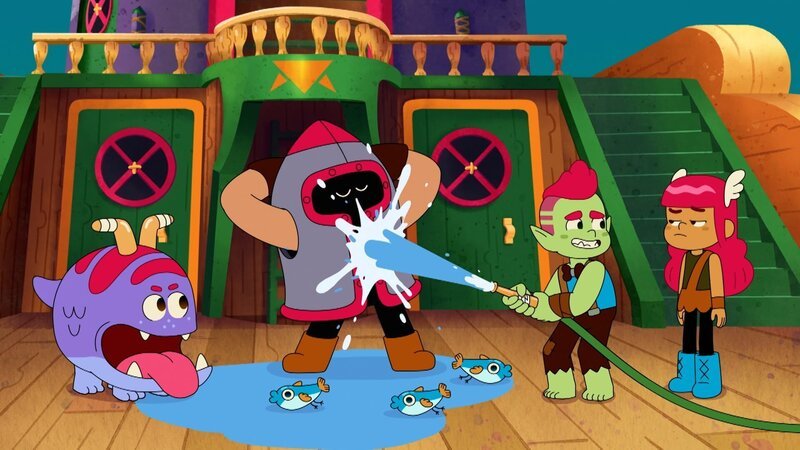 v.li.: Sprog, Helmet Hugo, Bo, Lana – Bild: Copernicus Studios /​ Zephyr Animation