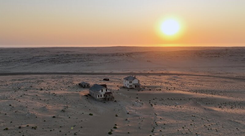 Verlassene Bergbausiedlung in Namibia. – Bild: HR