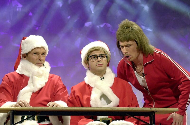 Die gute alte Weihnachtszeit: Michael "Bully" Herbig (r.), Rick Kavanian (M.) und Christian Tramitz (l.). – Bild: ProSieben /​ S.E.T.