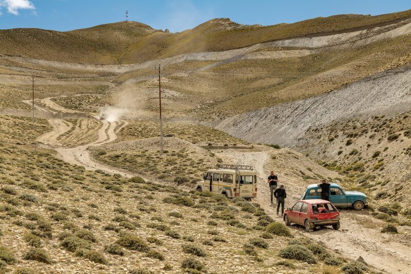 Picture shows: Freddie Flintoff, Chris Harris, Paddy McGuinness – Bild: RTL /​ BBC Studios