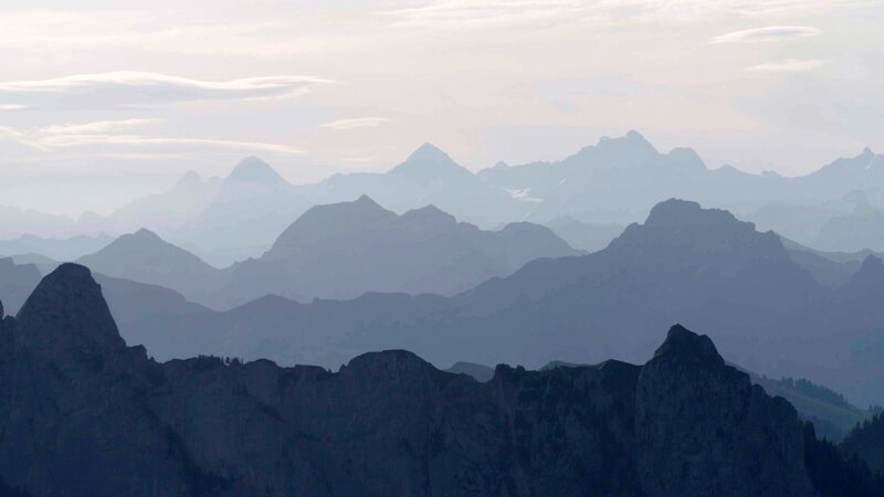 Abendstimmung am Vanil Noir. – Bild: 3sat