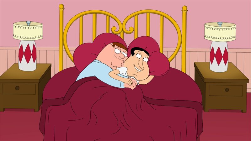 Peter Griffin (l.); Glenn Quagmire (r.) – Bild: Twentieth Century Fox Film Corporation