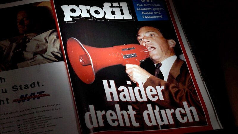 Titelseite Profil – Jörg Haider. – Bild: ORF/​ORF III